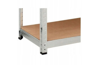 Metalowy regał magazynowy garażu piwnicy 180x90x40 z półkami do 5P/175kg 875kg