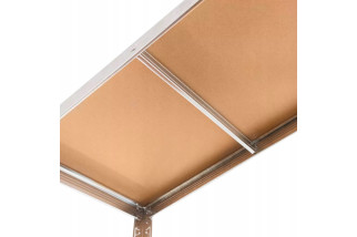 Metalowy regał magazynowy garażu piwnicy 180x90x40 z półkami do 5P/175kg 875kg